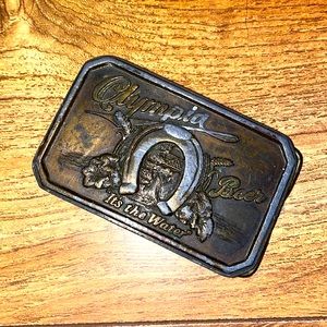 Olympia Beer Belt Buckle